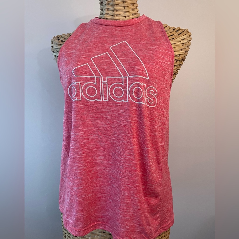 Womens Size Med, Adidas athletics tank, pink